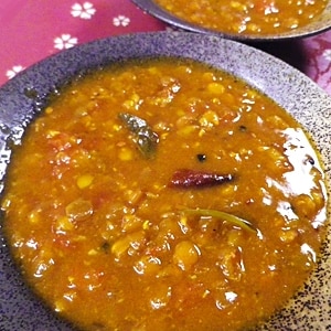 インド風タマリンドレンズ豆スープ
